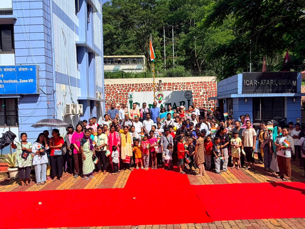 Celebration of the 80th Independence Day – 2026 at ICAR–ATARI, Zone-VII, Umiam